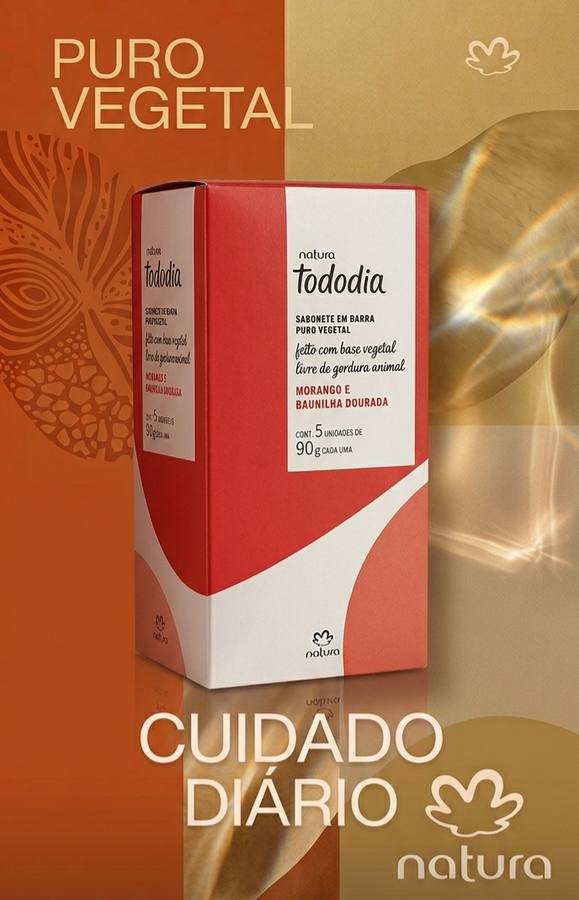Caixa de sabonetes Todo Dia