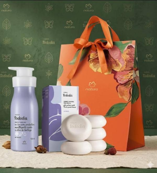 Hidratante+Sabonetes Natura(Algodão)