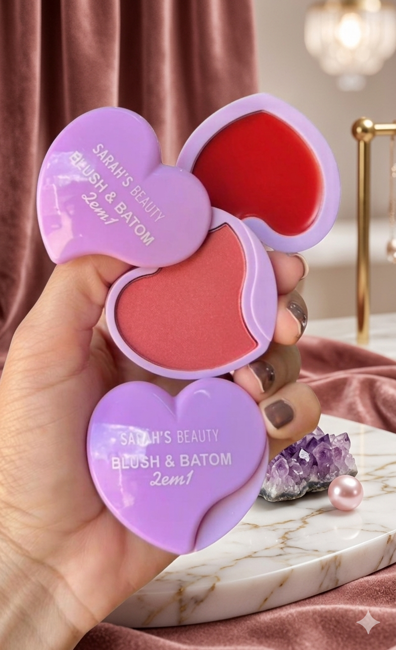 Blush +Batom