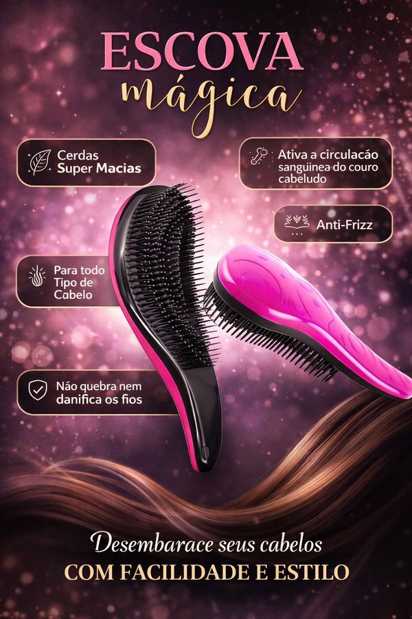Escovas de cabelo